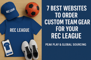 Read more about the article 7 Best Websites to Order Custom Team Gear for Your Rec League | Peak Play & Global Sourcing