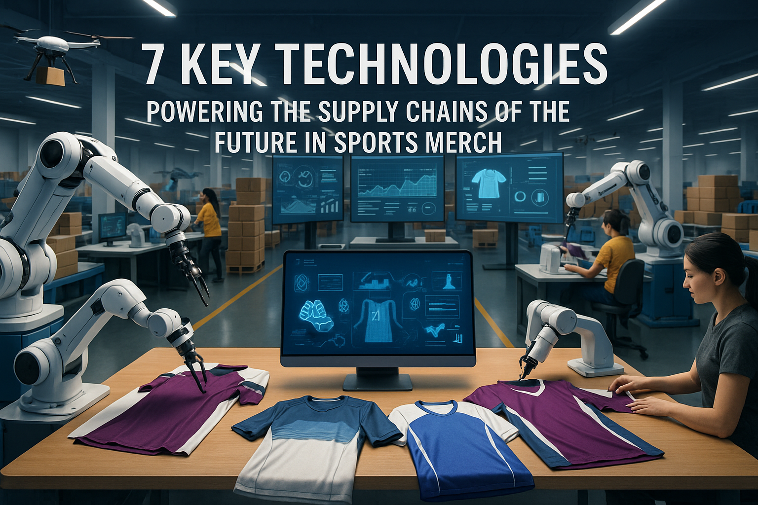 Read more about the article 7 Key Technologies Powering the Supply Chains of the Future in Sports Merch