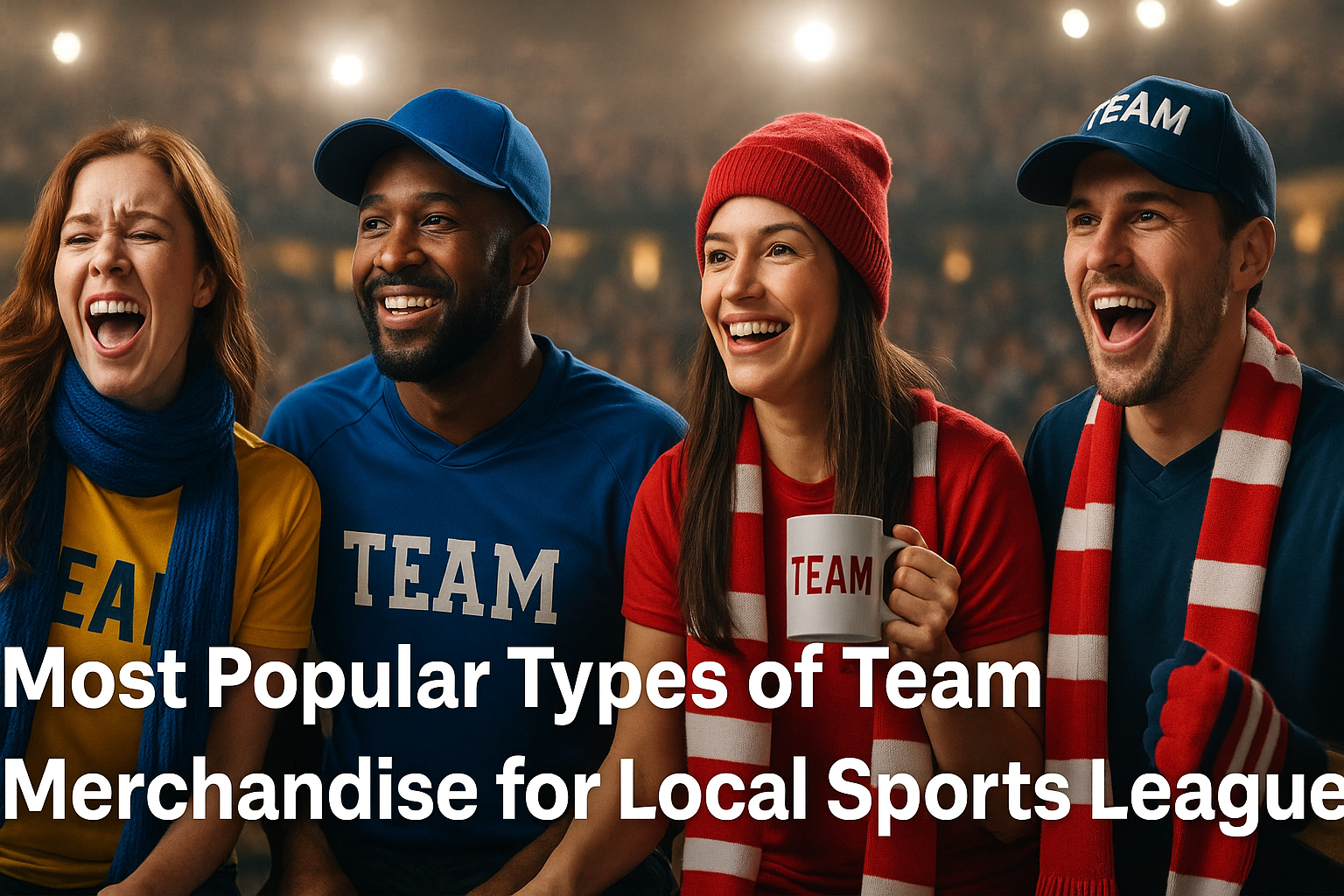 Read more about the article 7 Most Popular Types of Team Merchandise for Local Sports Leagues